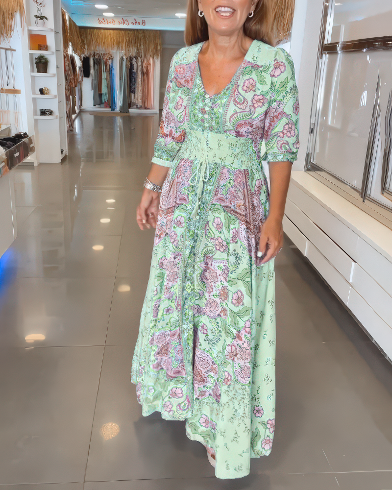 Marilla-Boho Bloom Maxi Dress