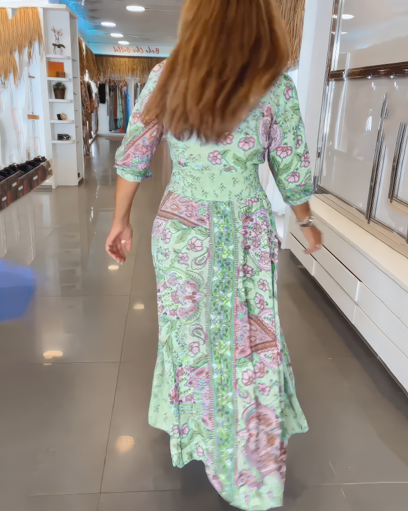 Marilla-Boho Bloom Maxi Dress