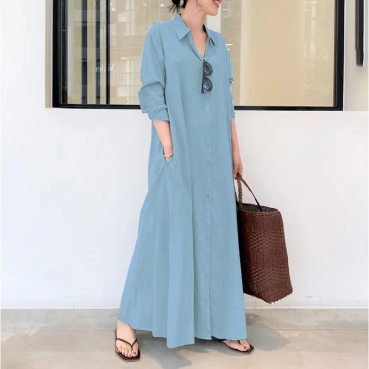 Carmen Soft Cotton Shirt Dress