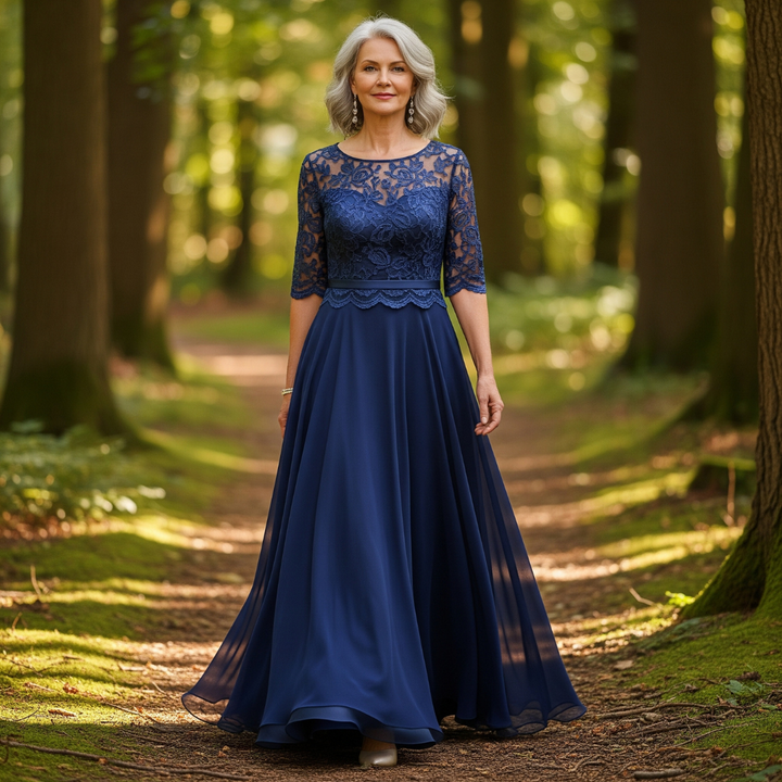 Colette Regal Lace Maxi Dress