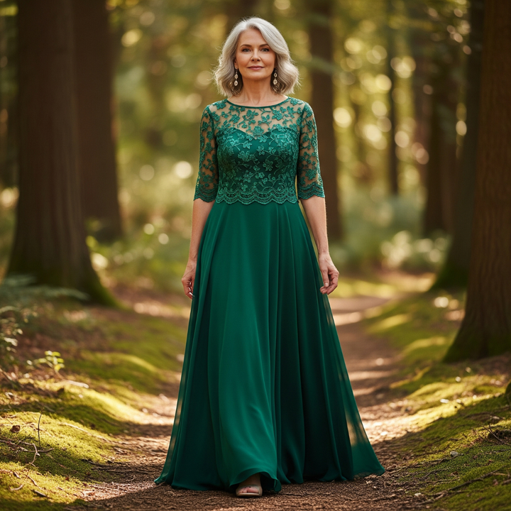 Colette Regal Lace Maxi Dress