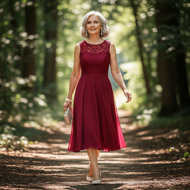 Noelle™ Lace Midi Dress