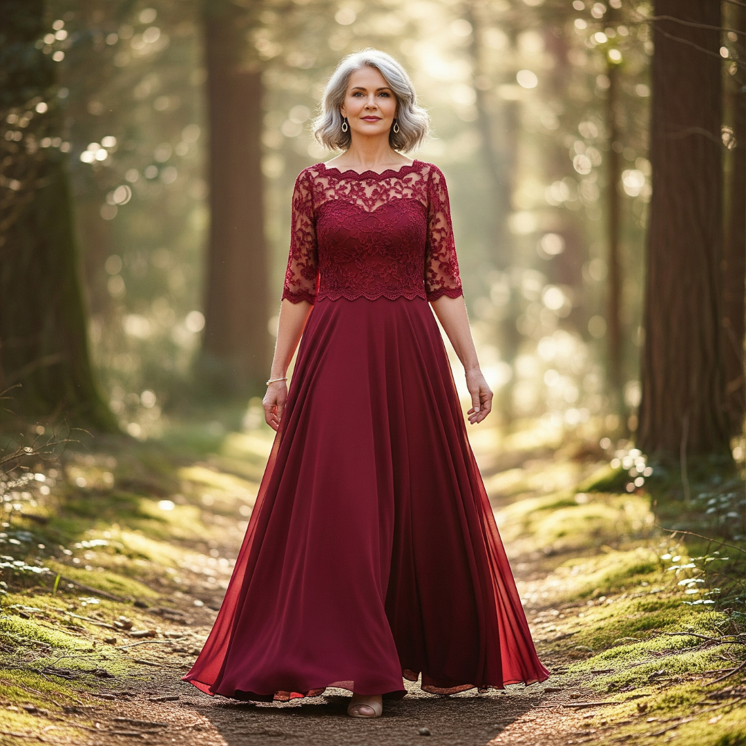 Colette Regal Lace Maxi Dress