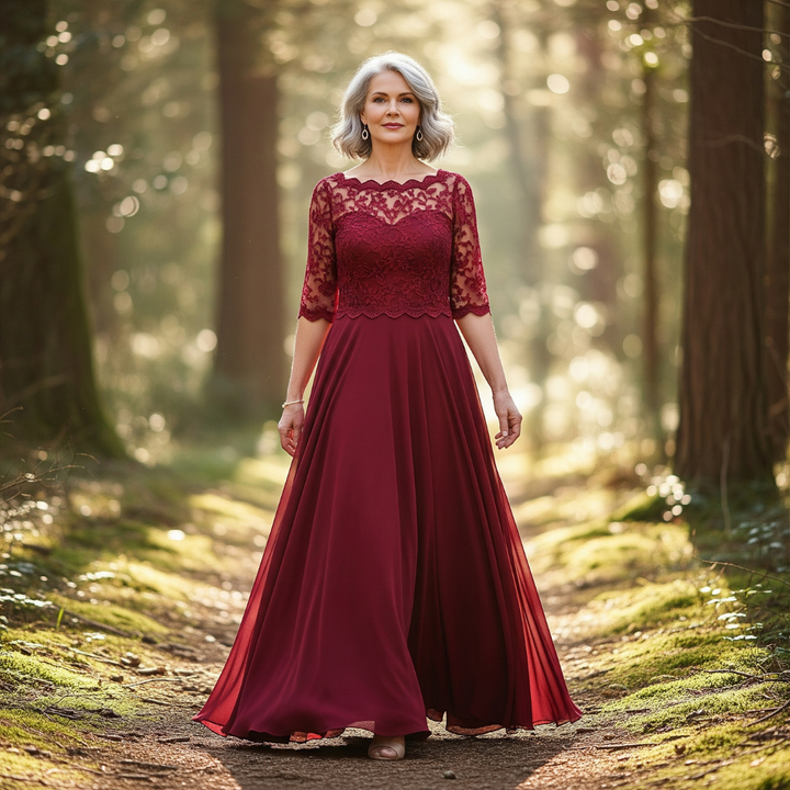 Colette Regal Lace Maxi Dress