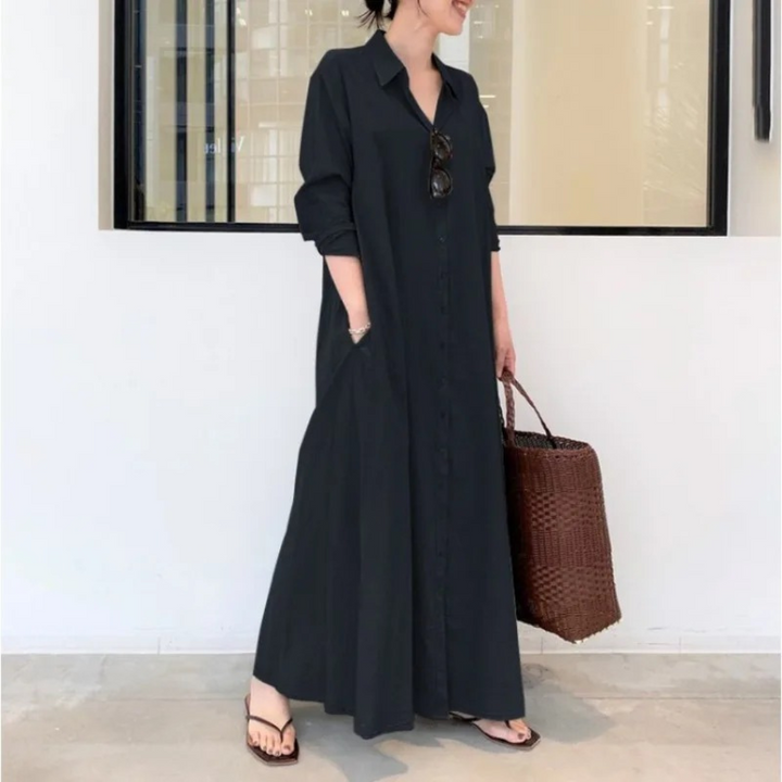 Carmen Soft Cotton Shirt Dress