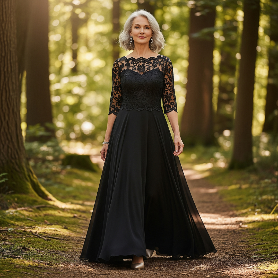 Colette Regal Lace Maxi Dress