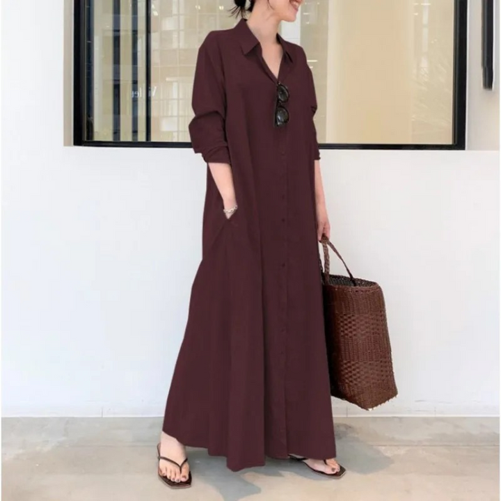 Carmen Soft Cotton Shirt Dress