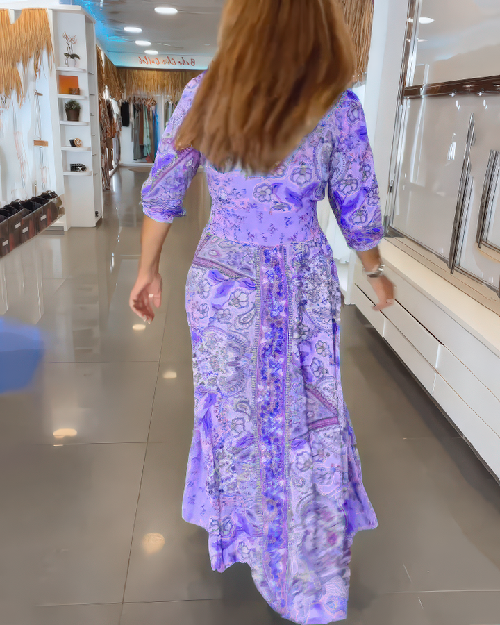 Marilla-Boho Bloom Maxi Dress