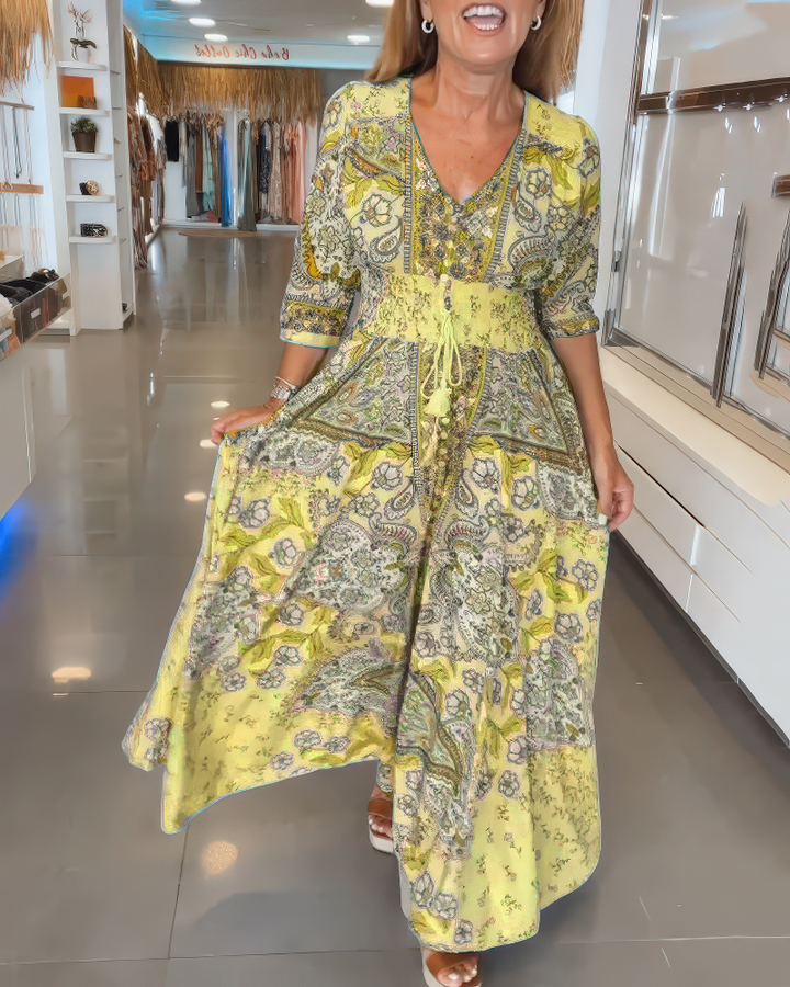 Marilla-Boho Bloom Maxi Dress