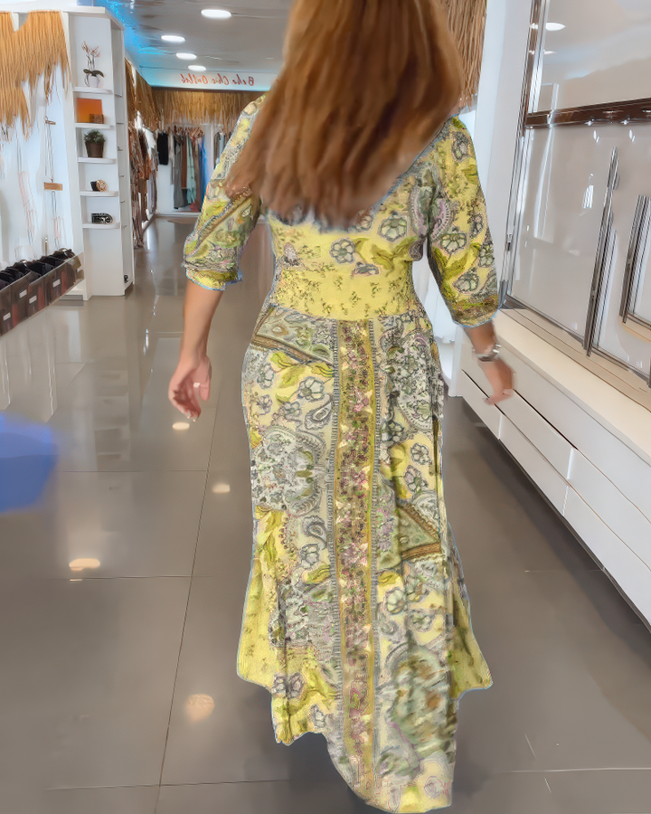 Marilla-Boho Bloom Maxi Dress