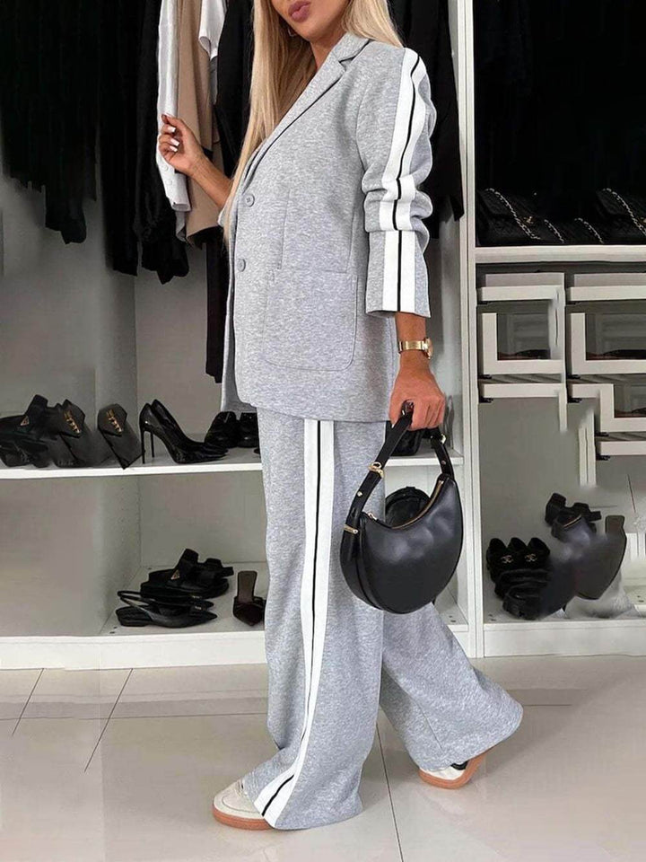 Blazer and Pocket Pants Set