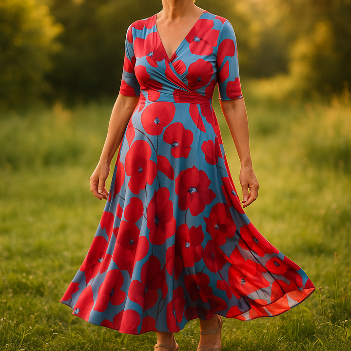 Amanda™ | Luxury Floral Dress (Almost Sold Out)