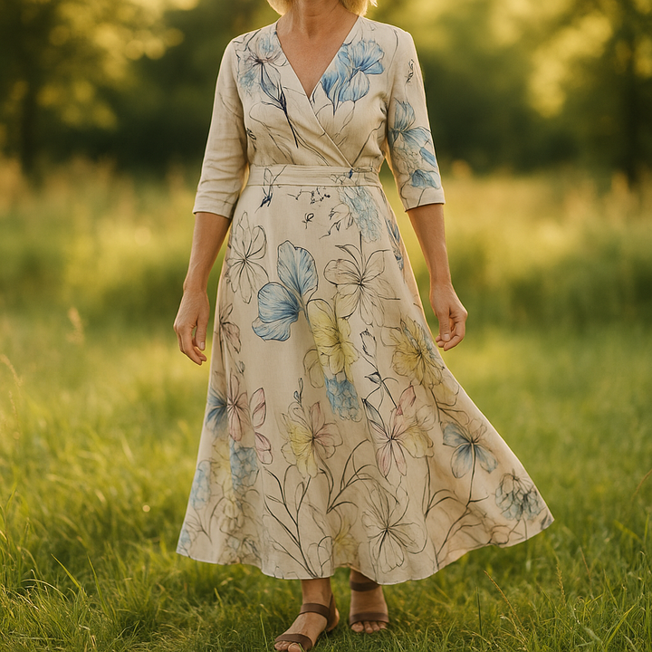 Amanda™ | Luxury Floral Dress (Almost Sold Out)