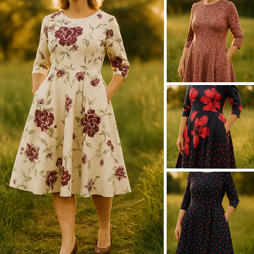 AMELIA™ | STYLISH FLORAL DRESS (ALMOST SOLD OUT)