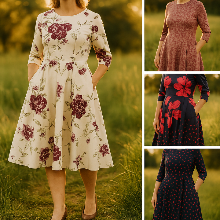 AMELIA™ | STYLISH FLORAL DRESS (ALMOST SOLD OUT)