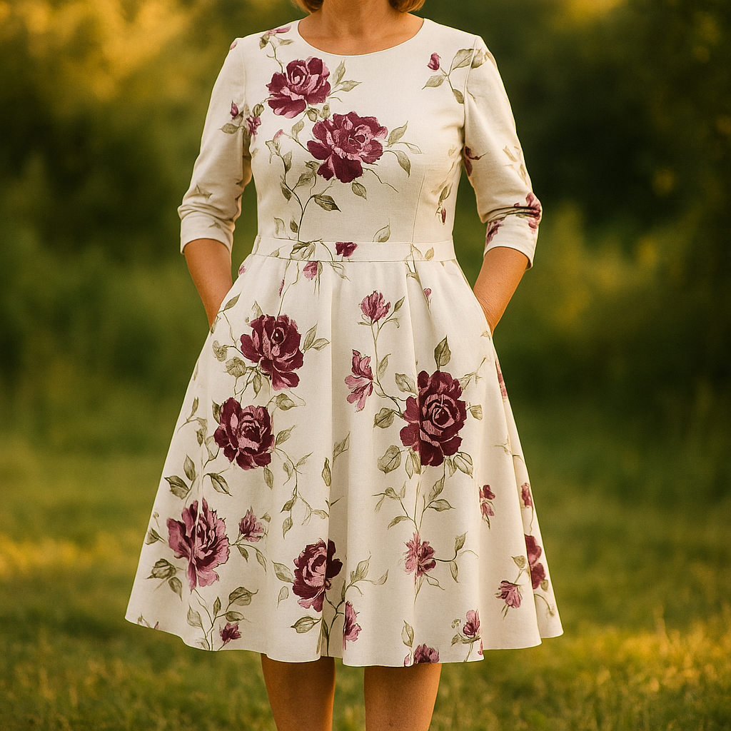 AMELIA™ | STYLISH FLORAL DRESS (ALMOST SOLD OUT)