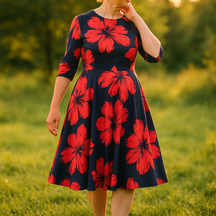 AMELIA™ | STYLISH FLORAL DRESS (ALMOST SOLD OUT)
