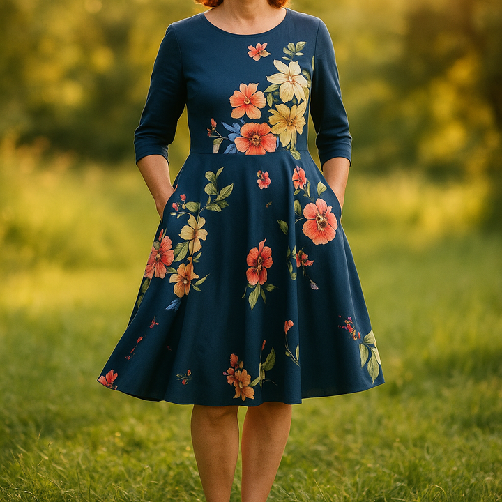 AMELIA™ | STYLISH FLORAL DRESS (ALMOST SOLD OUT)