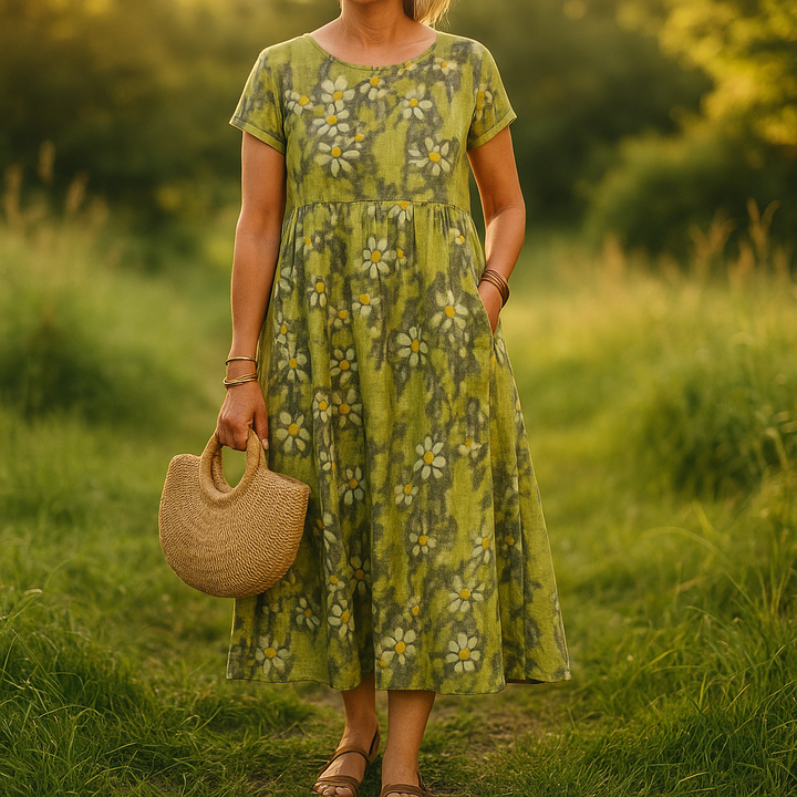 MADELINE™ | Breezy Floral Midi Dress (Almost Sold Out)