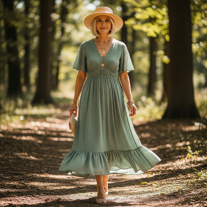 Juliette – Elegant Summer Midi Dress