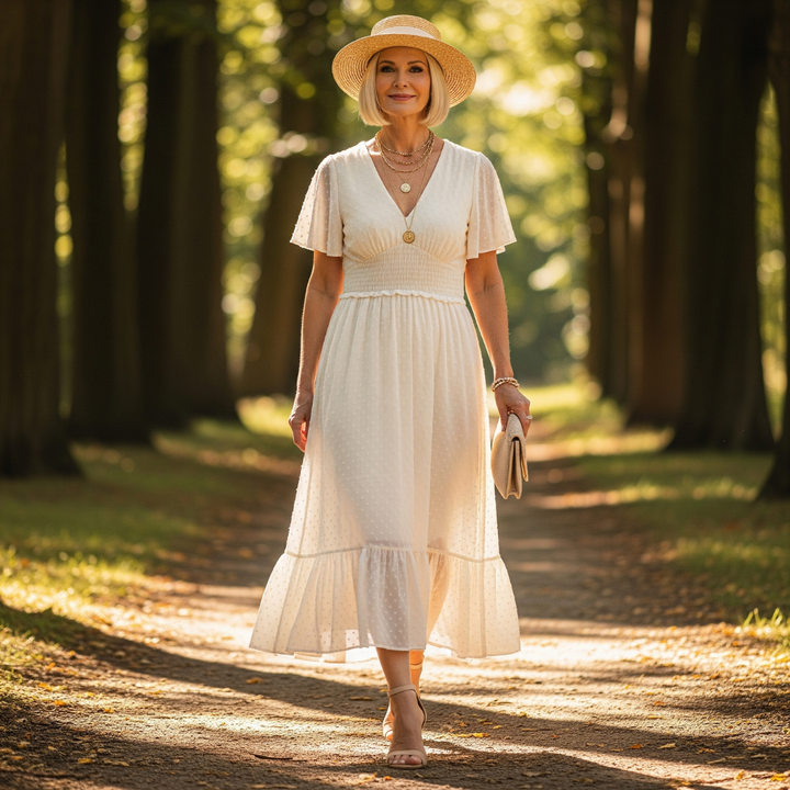 Juliette – Elegant Summer Midi Dress