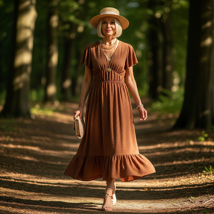 Juliette – Elegant Summer Midi Dress