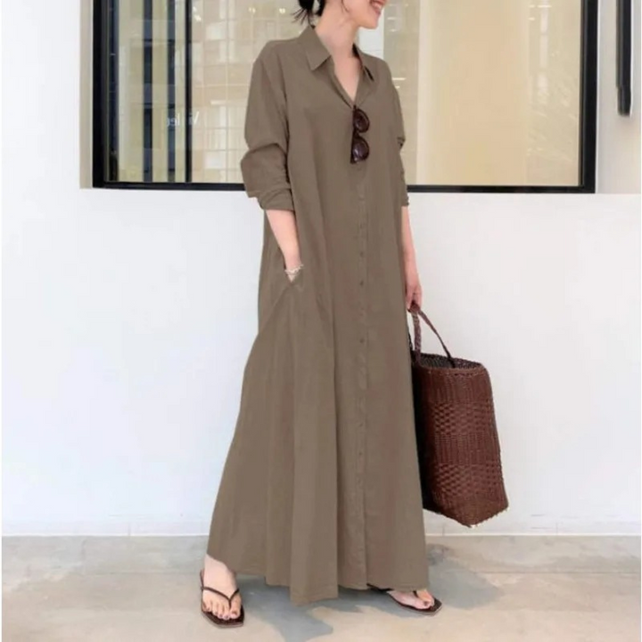 Carmen Soft Cotton Shirt Dress