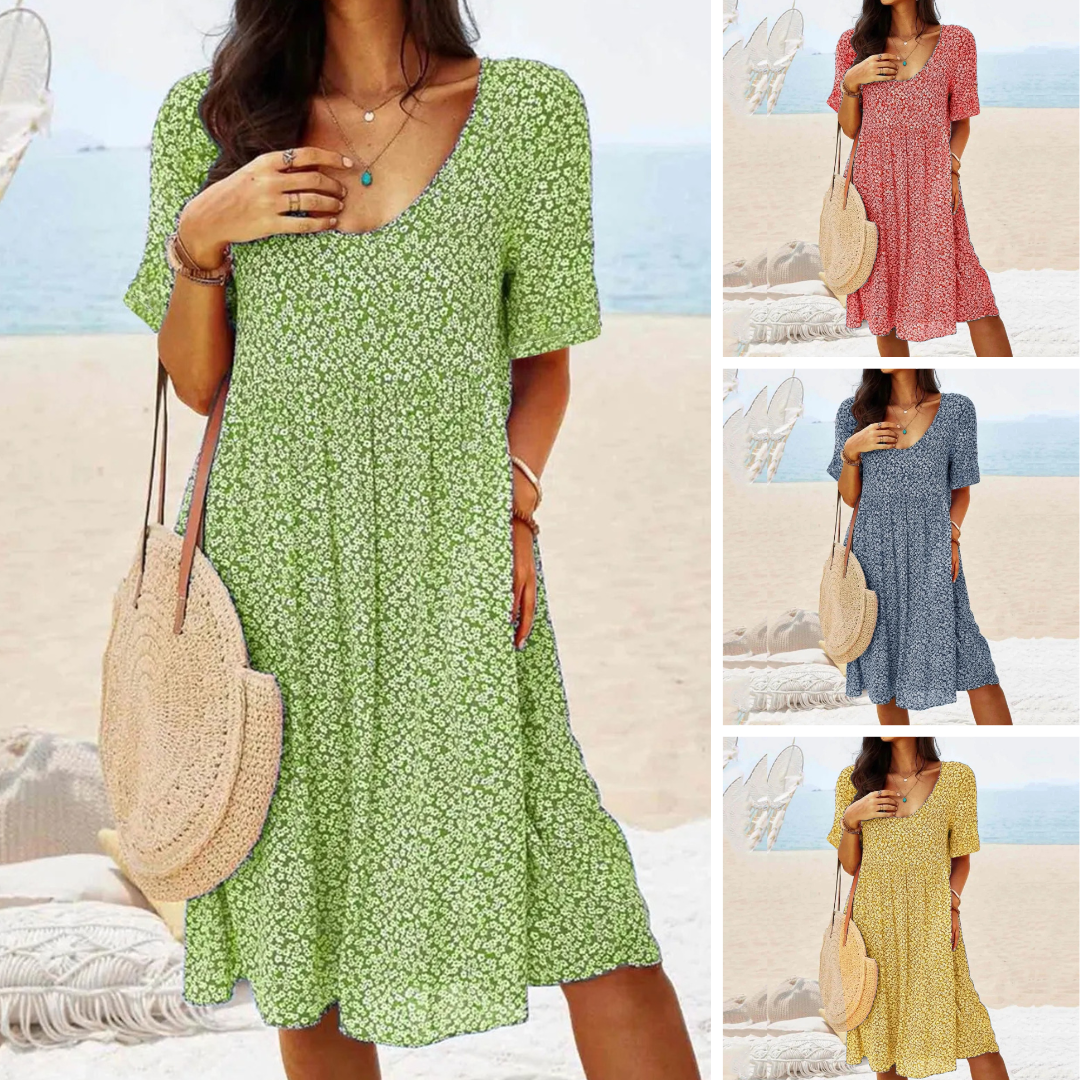 MIREILLE | TUMMY-COVERING DRESS