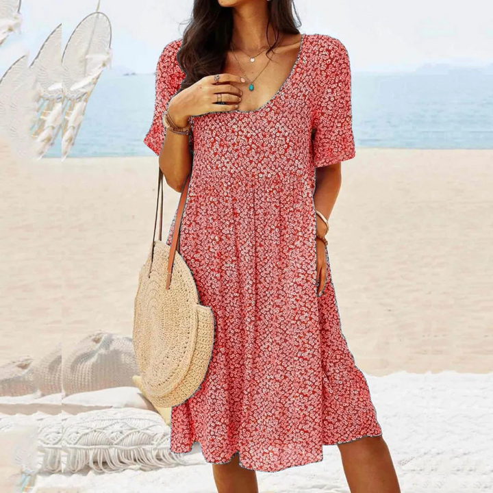 MIREILLE | TUMMY-COVERING DRESS