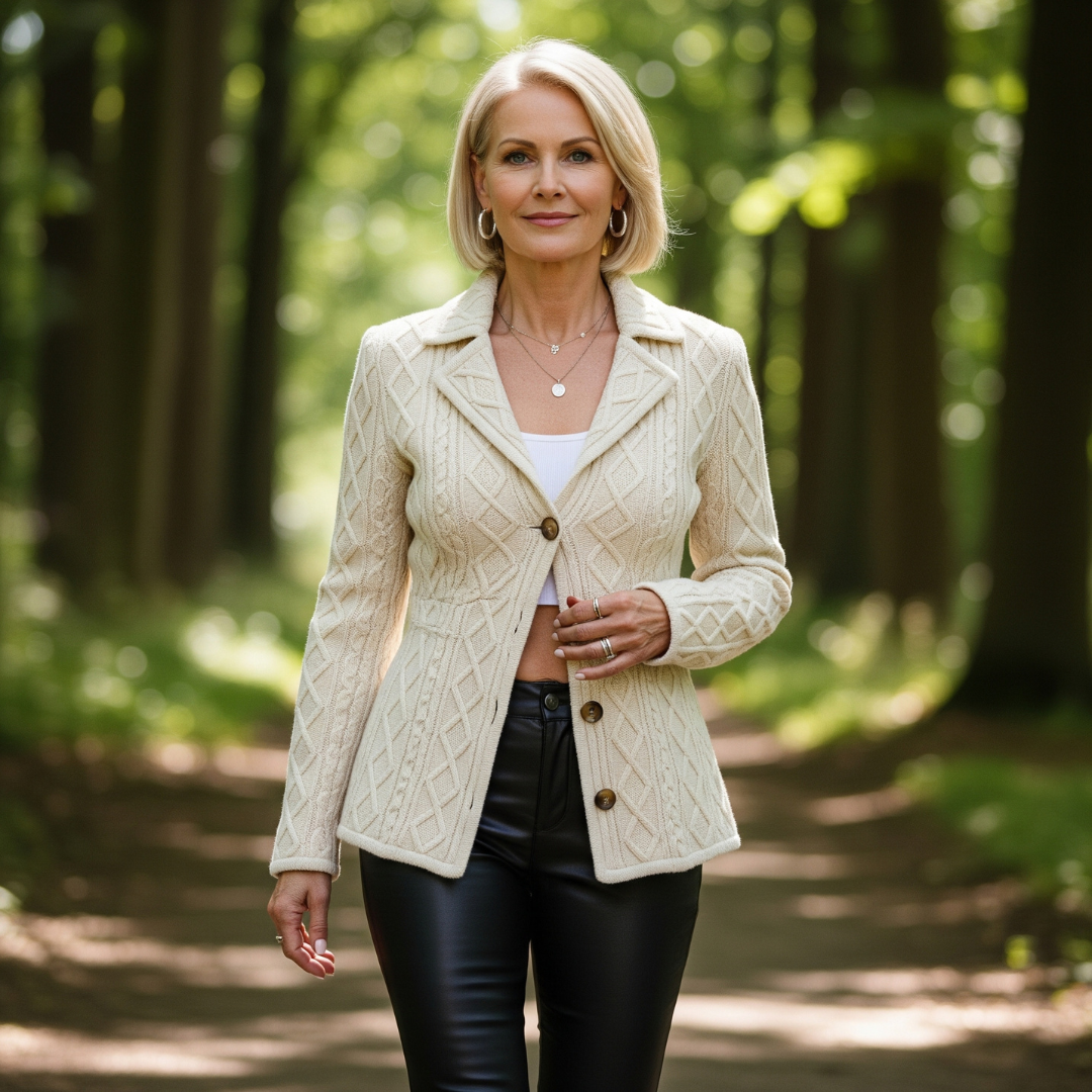 Chloé™ - Elegant Tailored Blazer for a Refined Look
