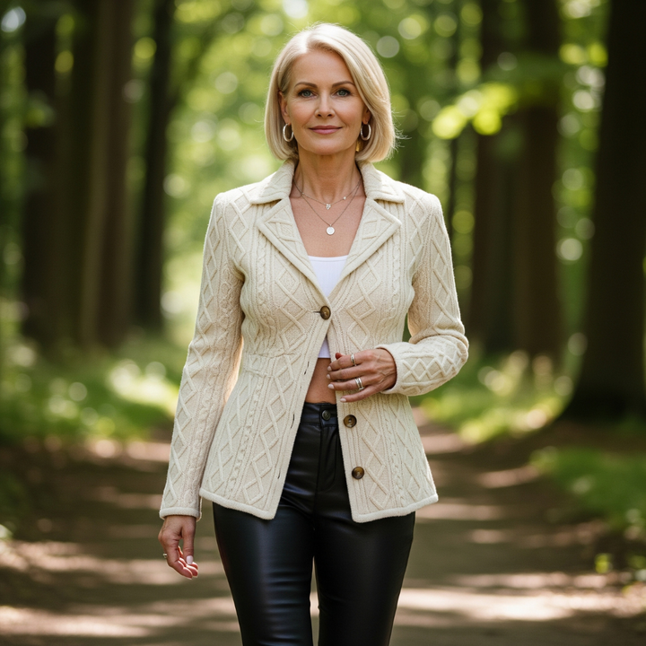 Chloé™ - Elegant Tailored Blazer for a Refined Look