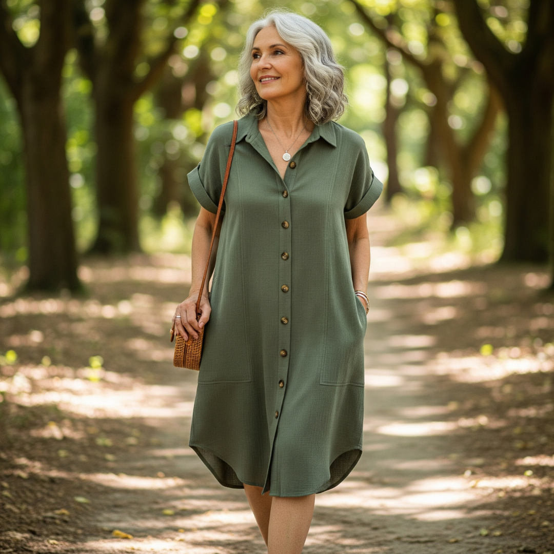 The Dakara Shirt Dress