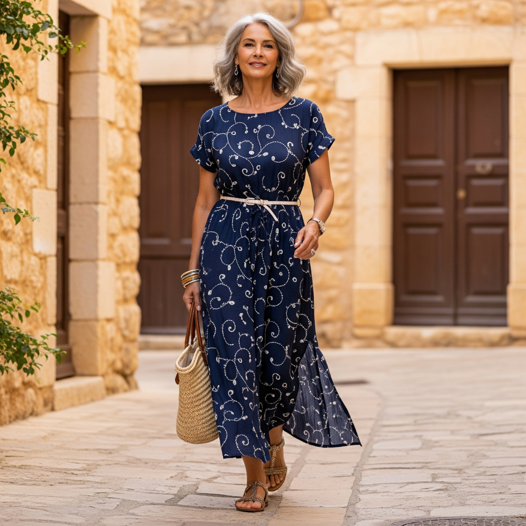 Aera - Elegant Bohemian Maxi Dress