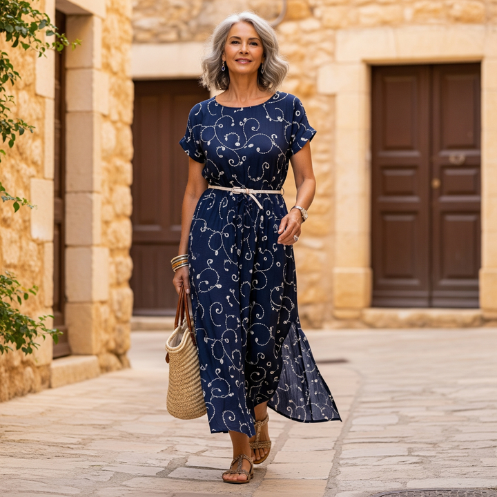 Aera - Elegant Bohemian Maxi Dress