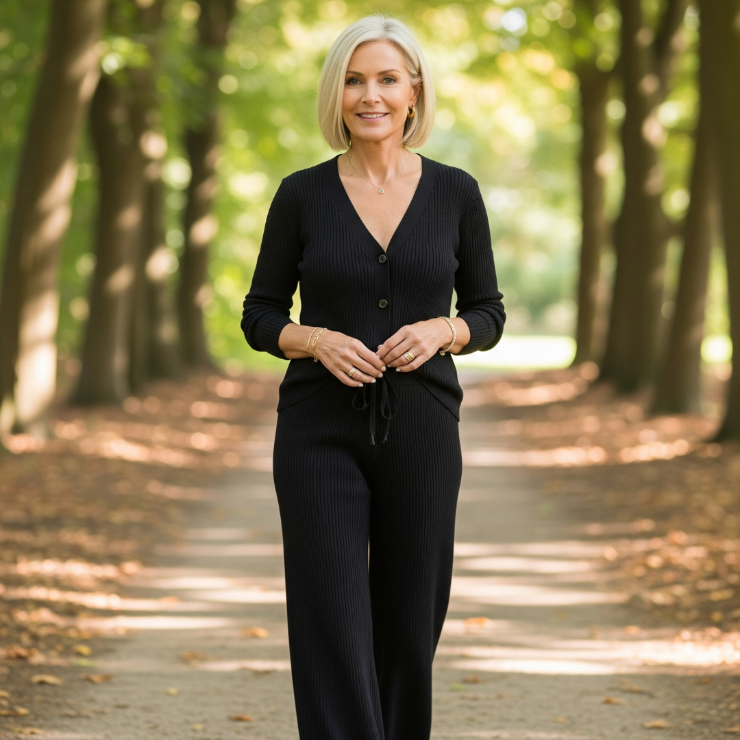 Elsa™ - Elegant Cardigan & Pants Set for Women