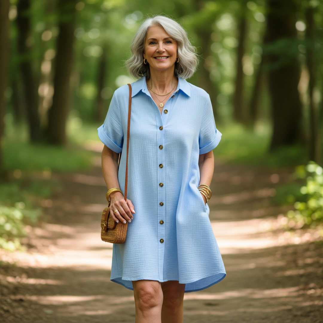 The Dakara Shirt Dress