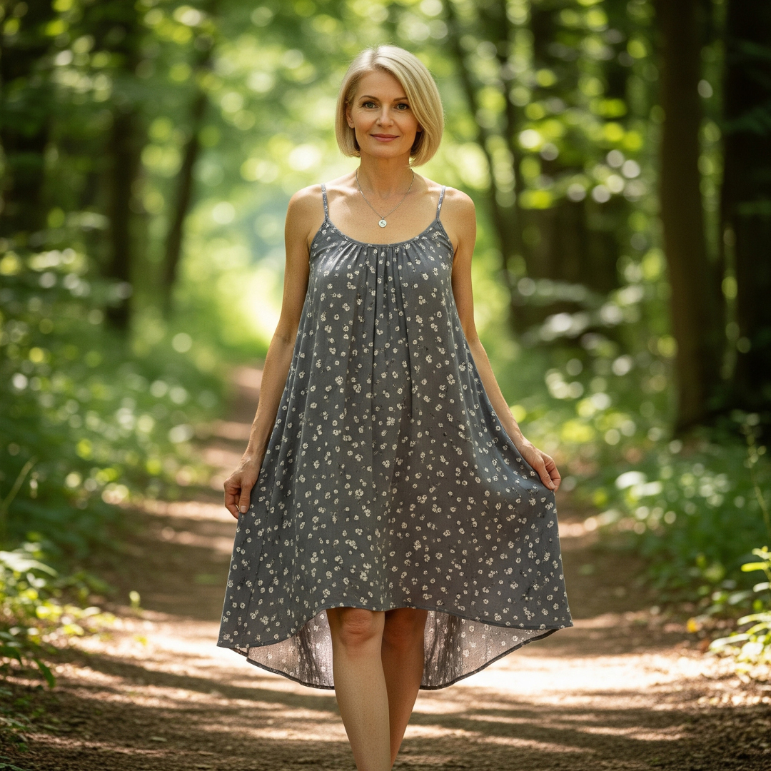 Eva™ - Printed Halter Dress