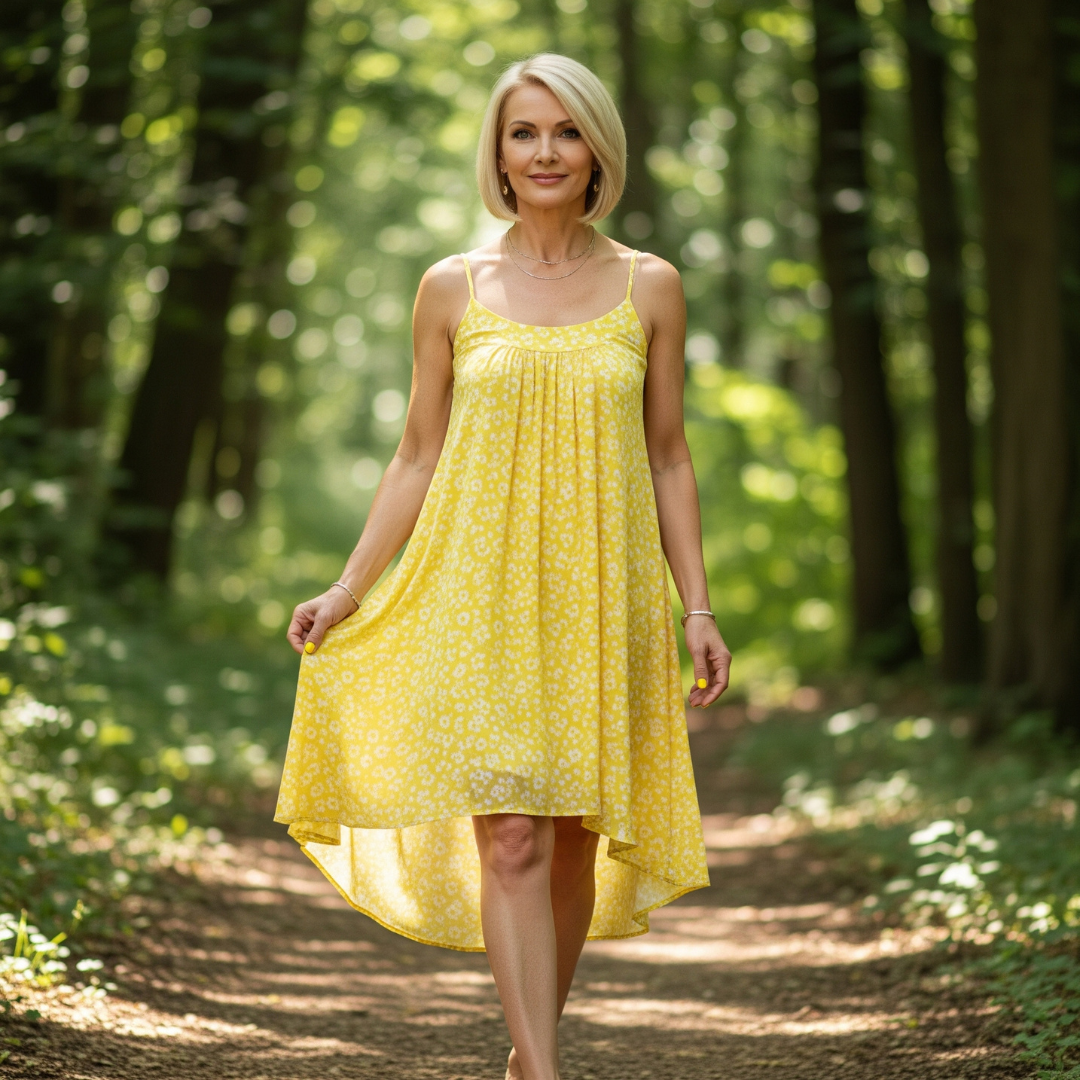 Eva™ - Printed Halter Dress