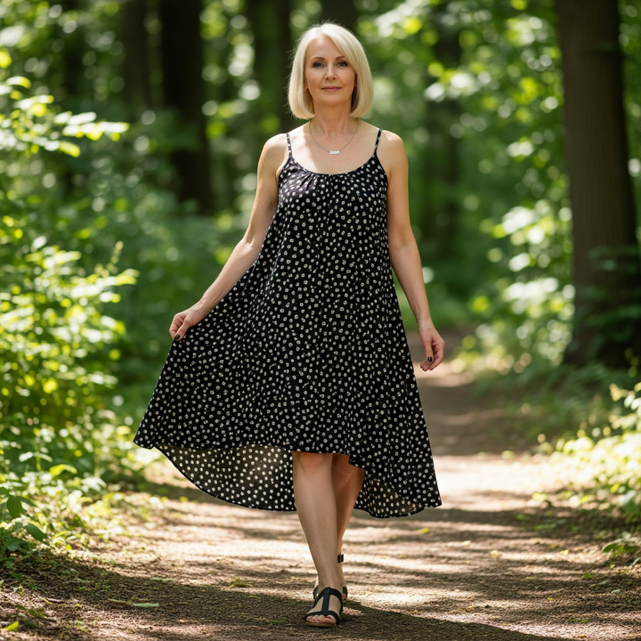 Eva™ - Printed Halter Dress