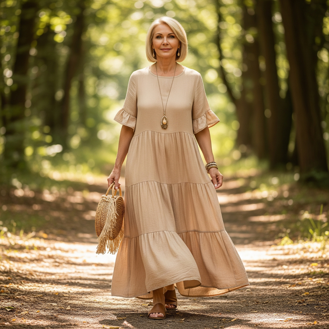 Isara - Tiered Maxi Dress