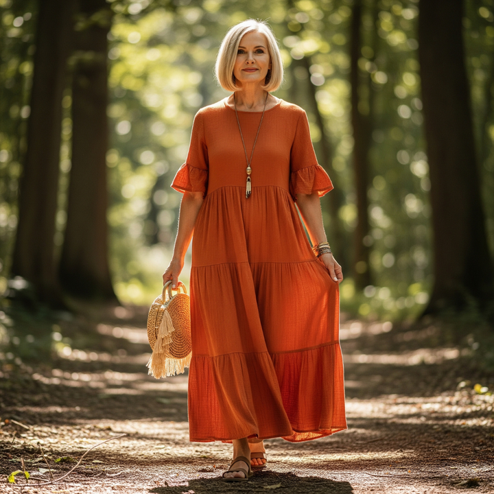 Isara - Tiered Maxi Dress