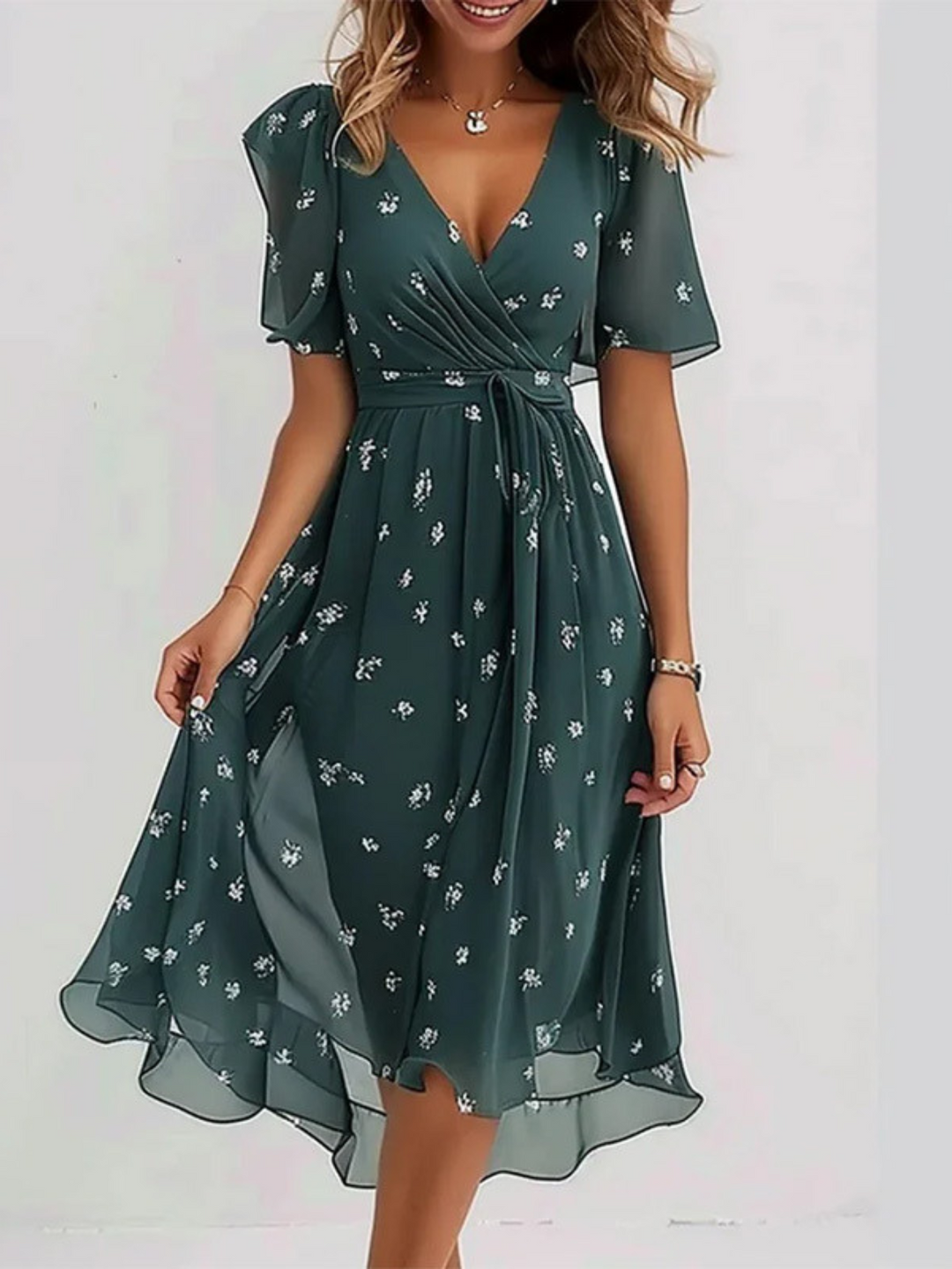 Elena | CASUAL BOHO GRADIENT DRESS