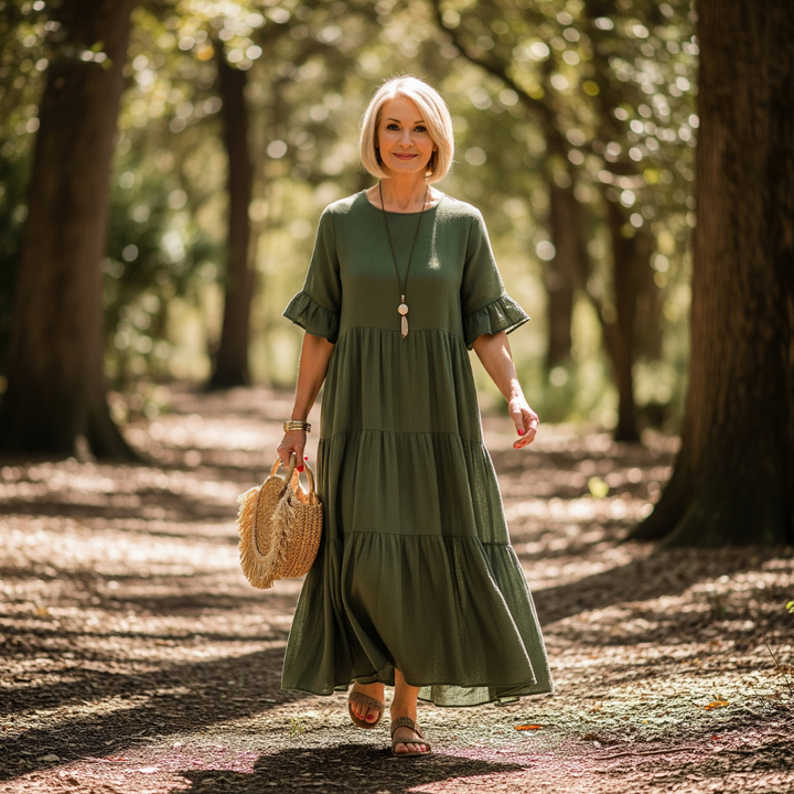Isara - Tiered Maxi Dress