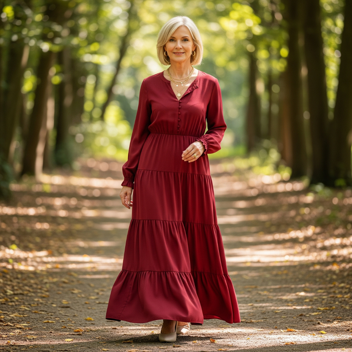 Angela – Layered Maxi Dress