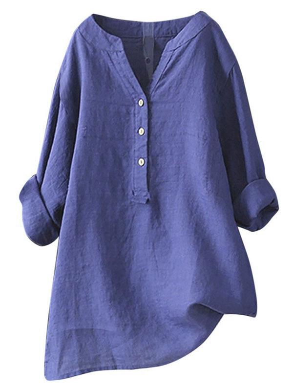 Sylvie - Effortless Buttoned Blouse