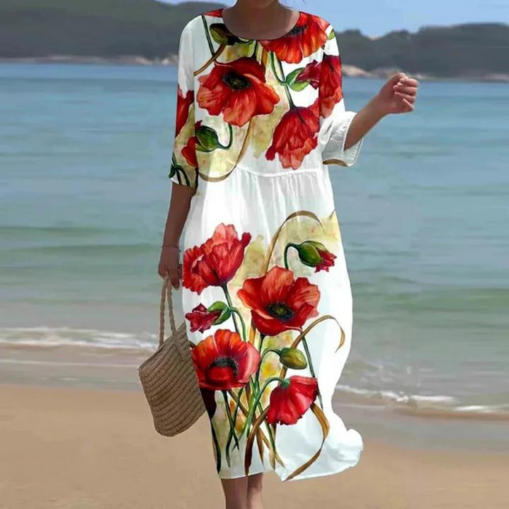 Miranda - Elegant Floral Dress (Almost Sold Out)