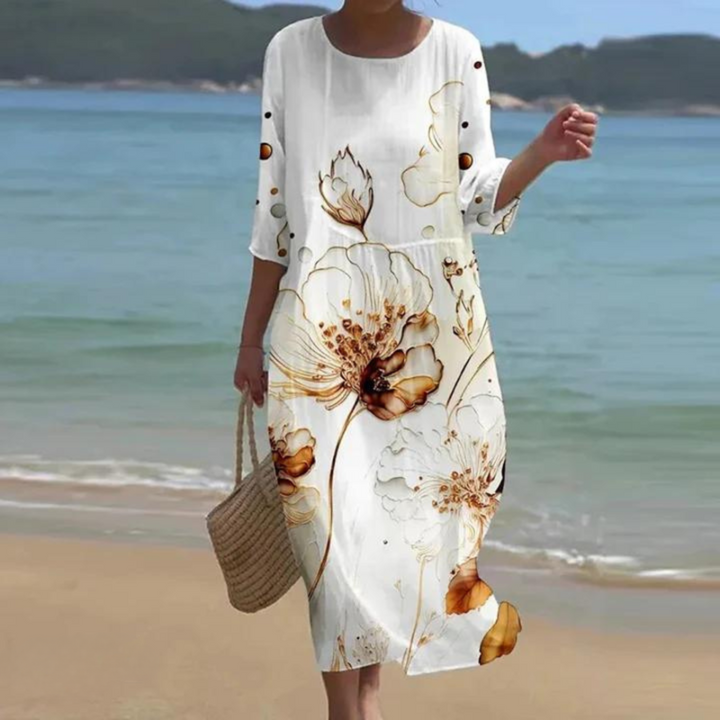 Miranda - Elegant Floral Dress (Almost Sold Out)