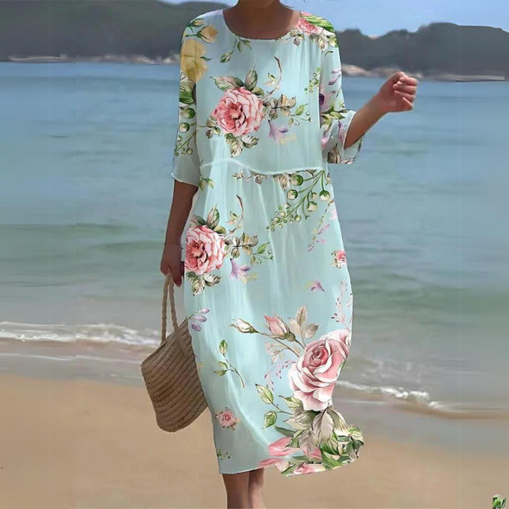 Miranda - Elegant Floral Dress (Almost Sold Out)