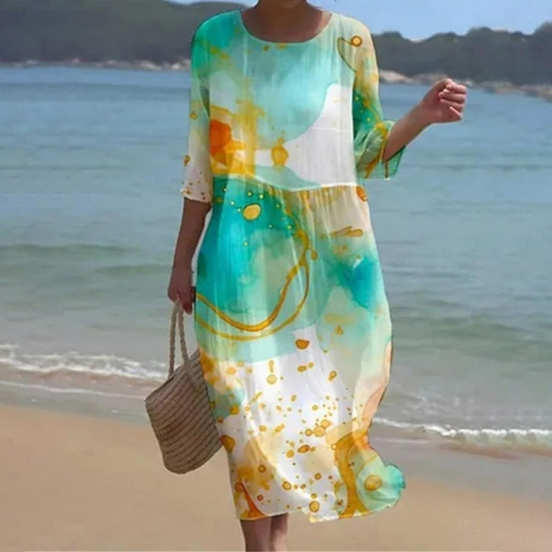 Miranda - Elegant Floral Dress (Almost Sold Out)