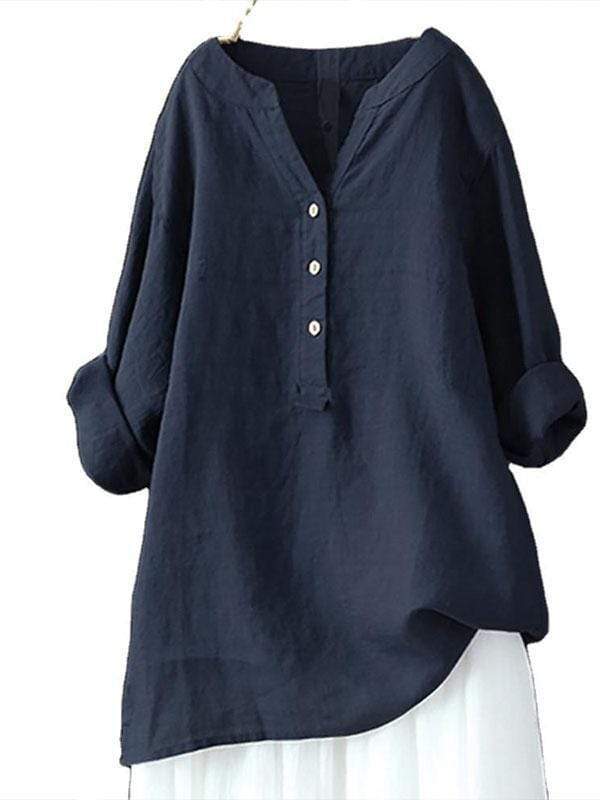 Sylvie - Effortless Buttoned Blouse